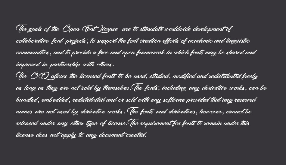 Making the Quality font 1