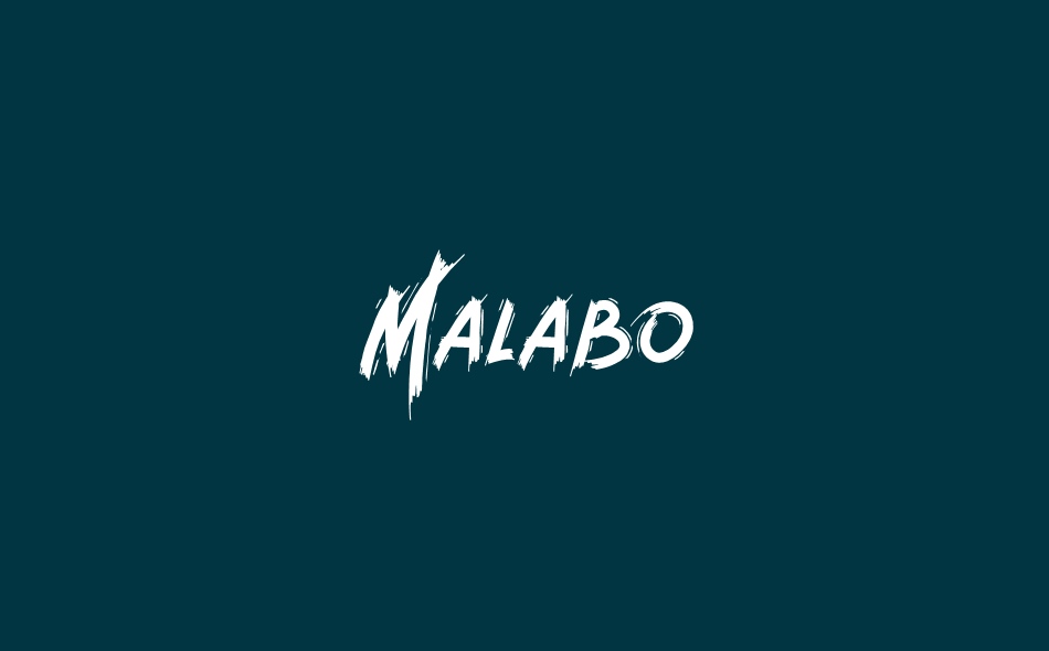 Malabo font big
