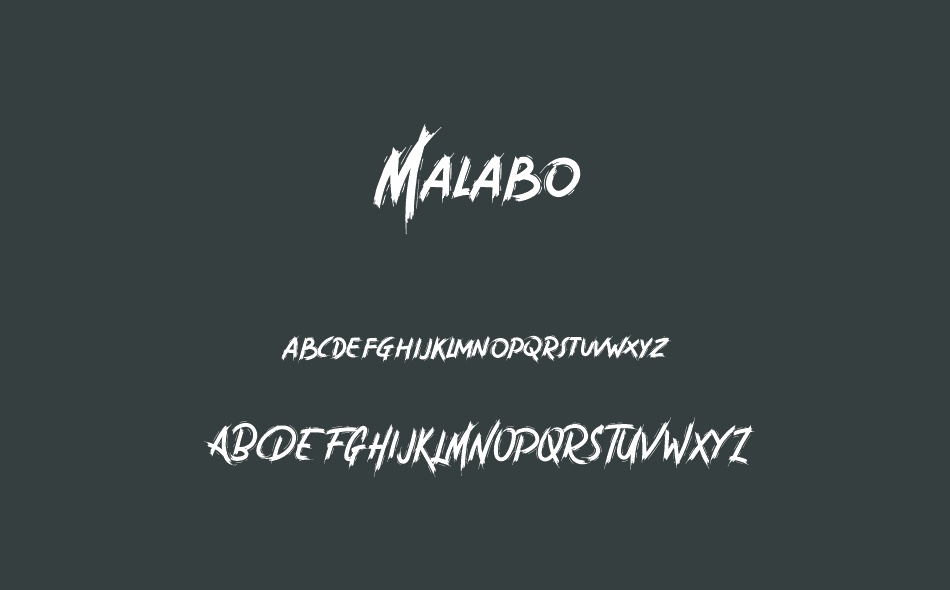 Malabo font