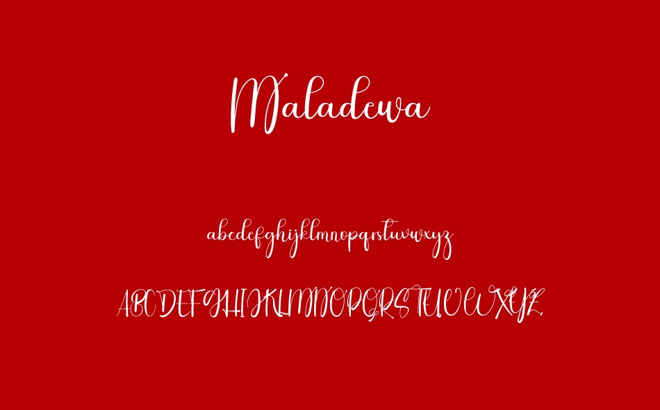 Maladewa font