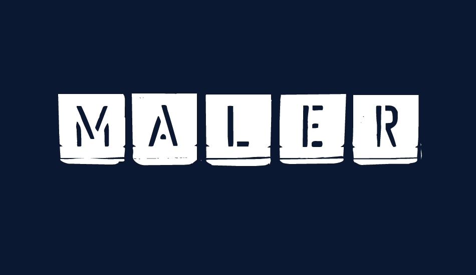 Malermeister font big