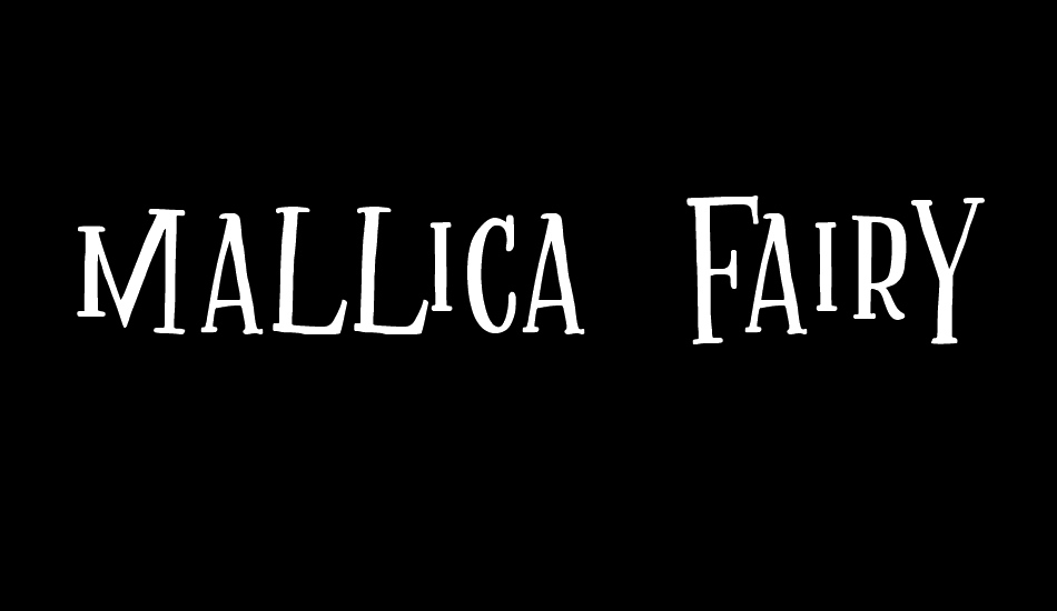 Mallica Fairytale DEMO font big