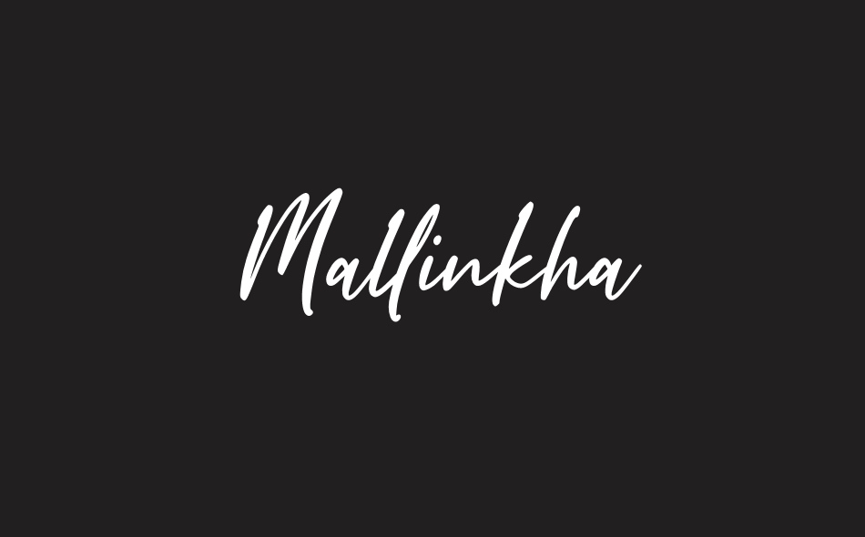 Mallinkha font big