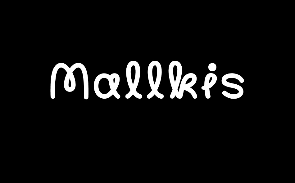 Mallkis font big