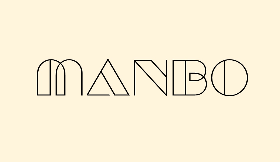 Manbow Clear font big