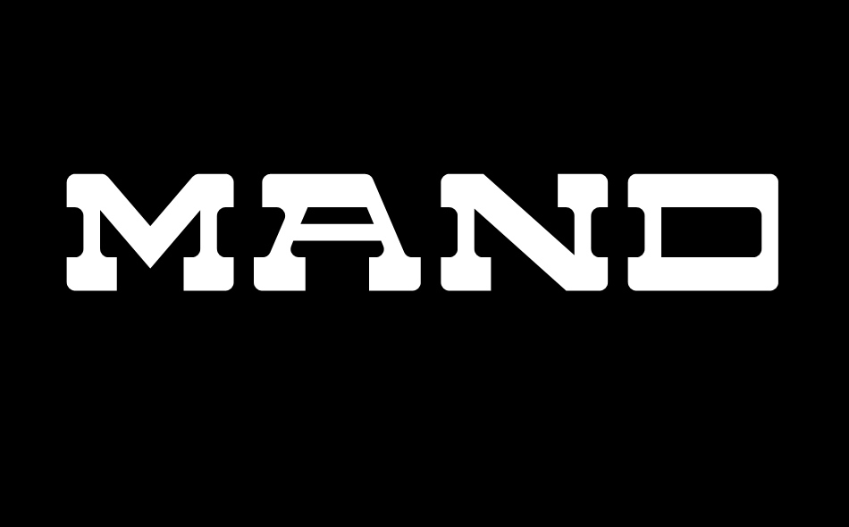 Mando font big