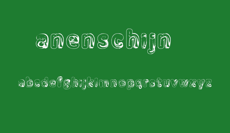 Manenschijn_02 font