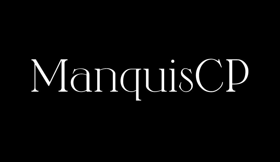 ManquisCP font big