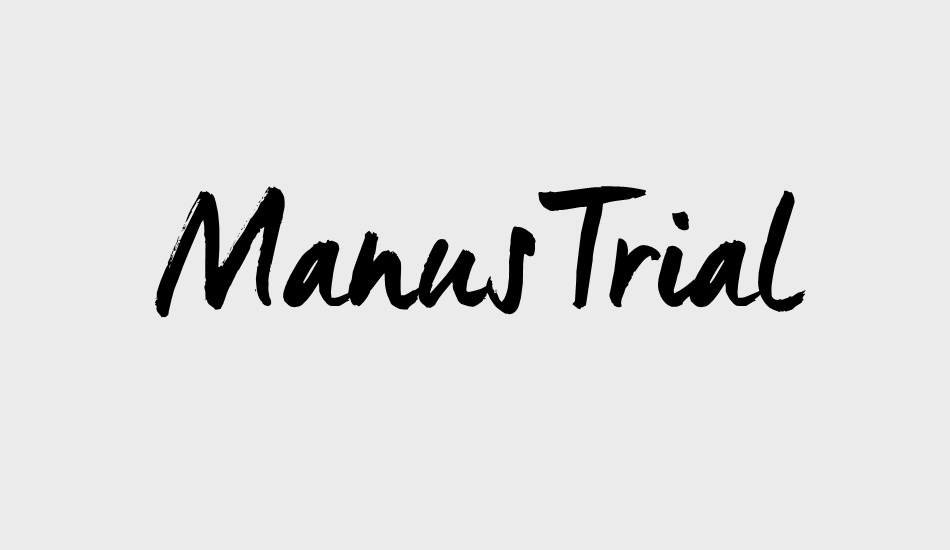 ManusTrial font big