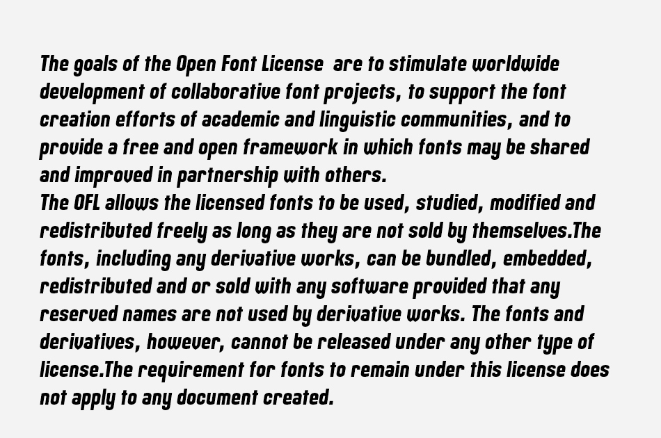 Maqui font 1