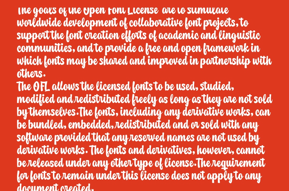 Marche Script font 1