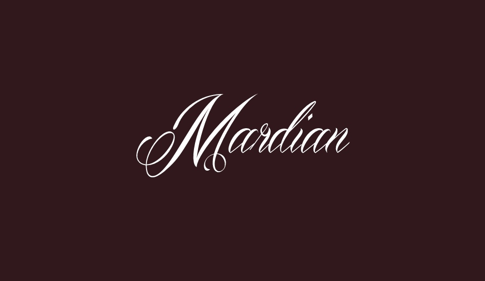 mardian-demo font big