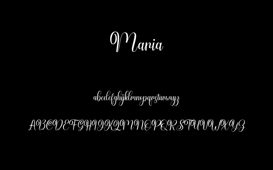 Maria Christmas font