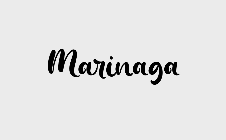 Marinaga font big