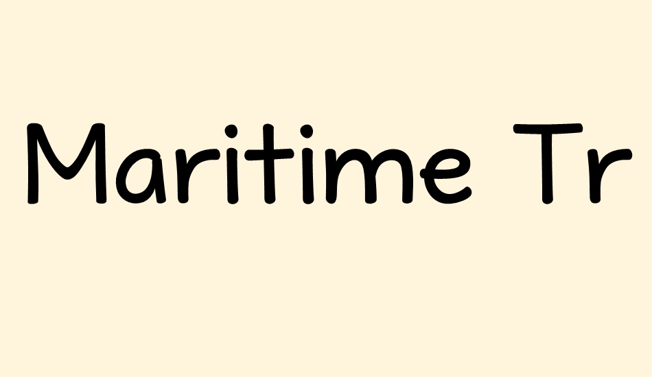 Maritime Tropical Neue font big