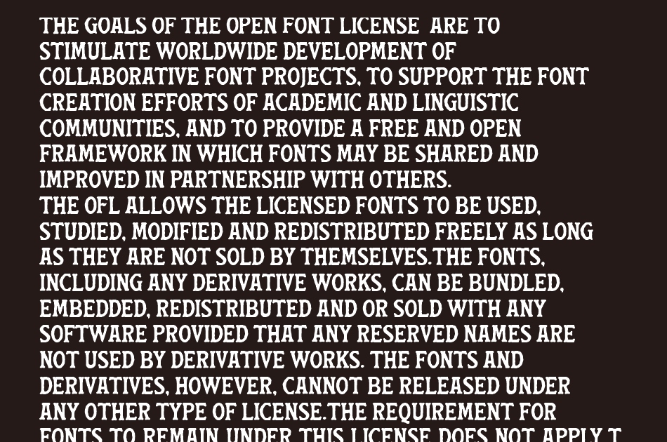 Marley Antique font 1
