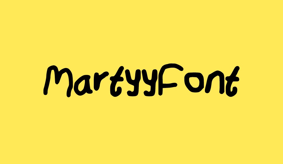 MartyyFont font big