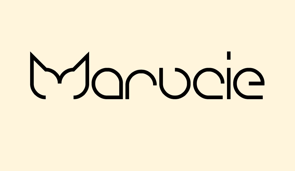 maruciel font big