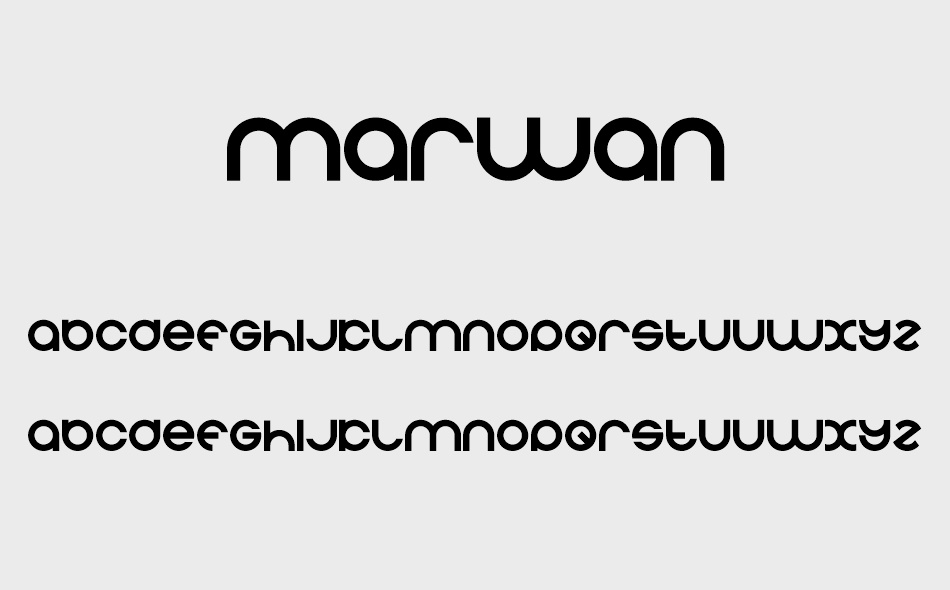 Marwan font
