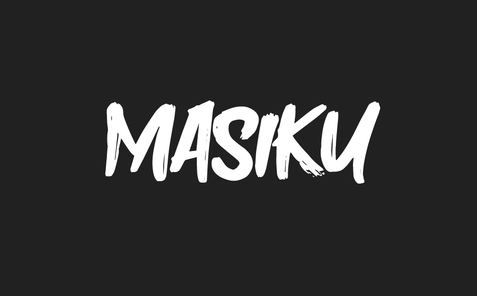 Masiku font big