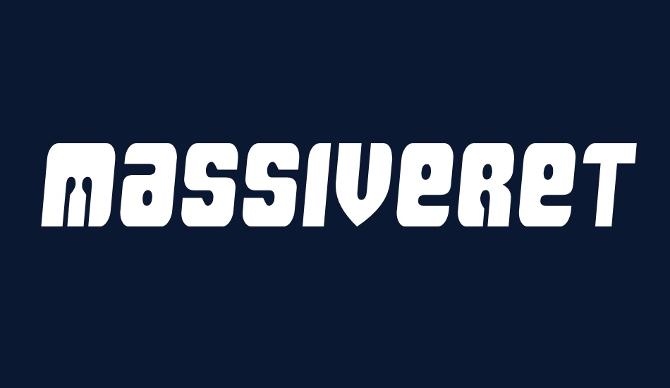 MassiveRetaliation font big