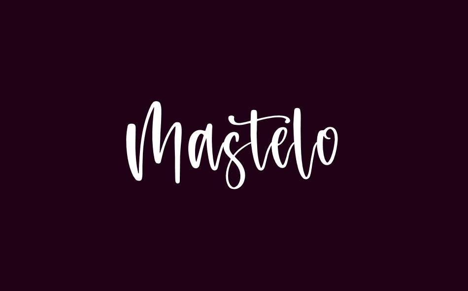 Mastelo font big