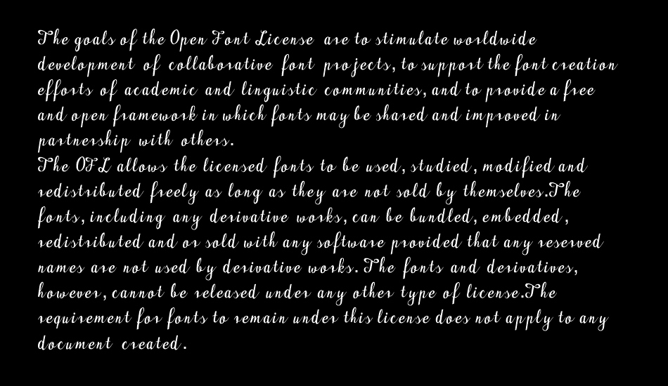 Maudlyn font 1