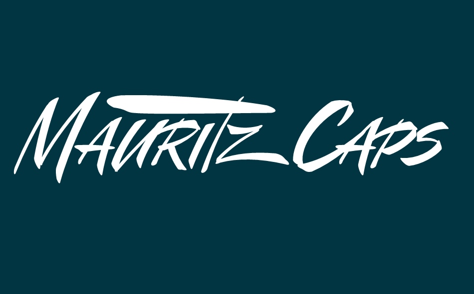 Mauritz Caps font big