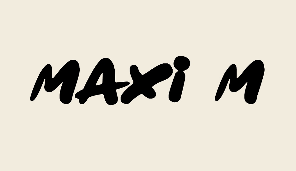 maxi-marker font big