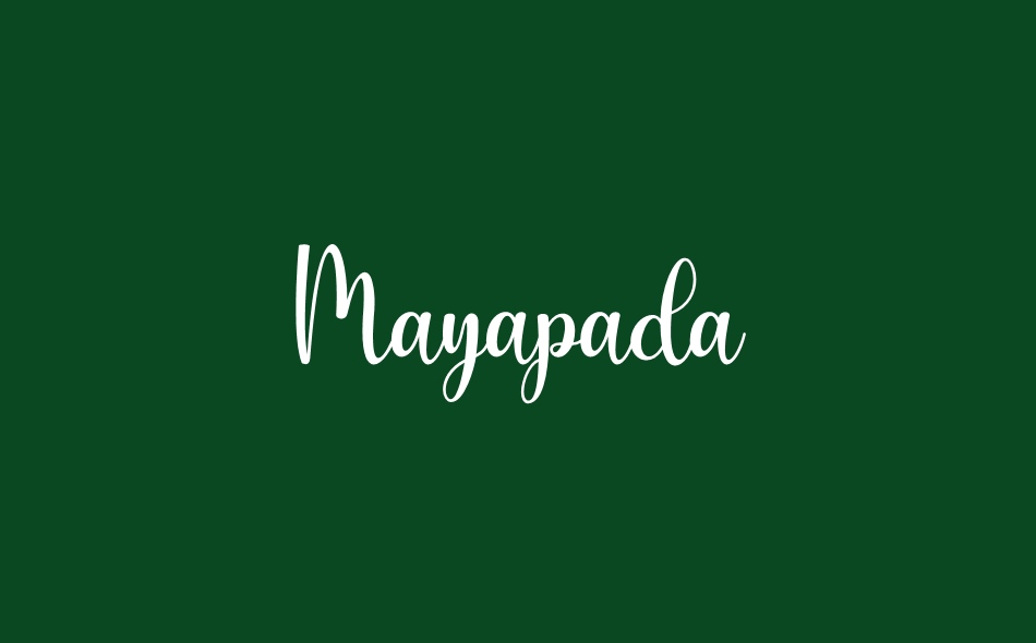 Mayapada font big