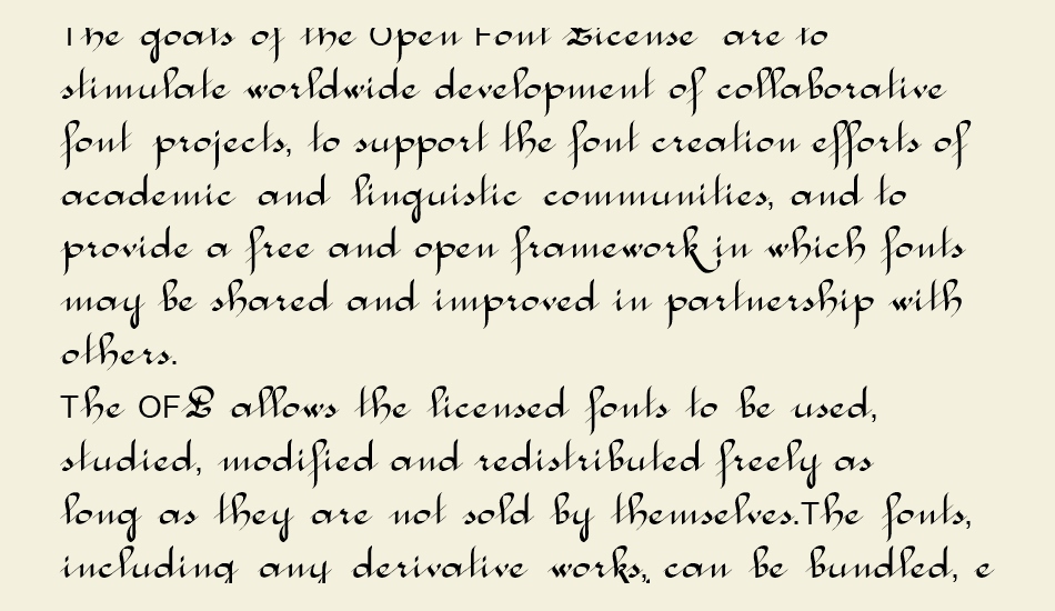 McLeona font 1