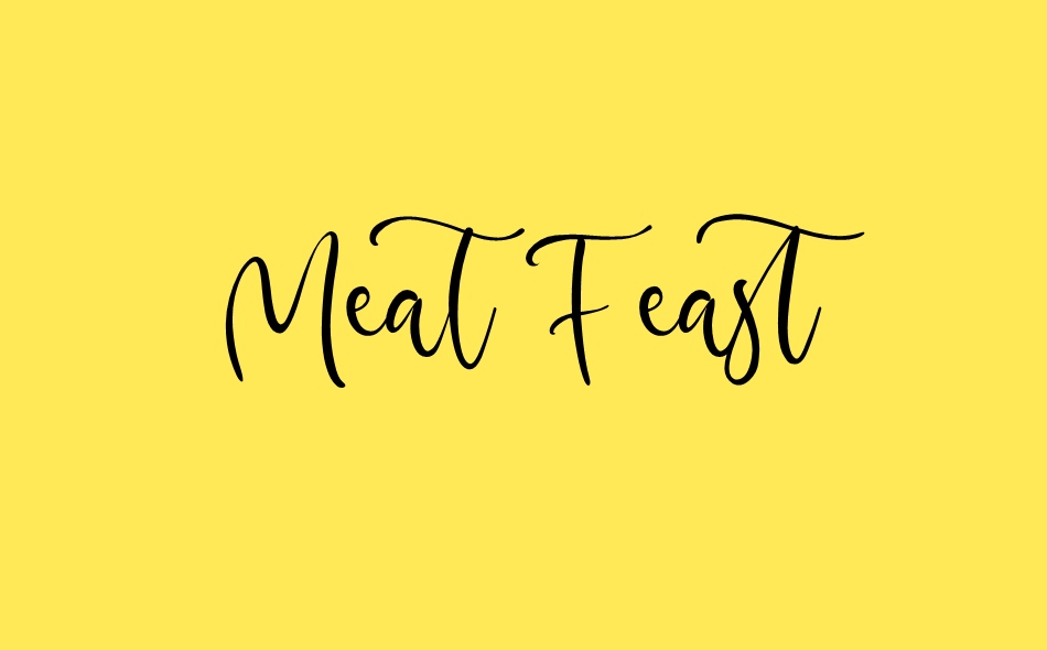 Meat Feast font big