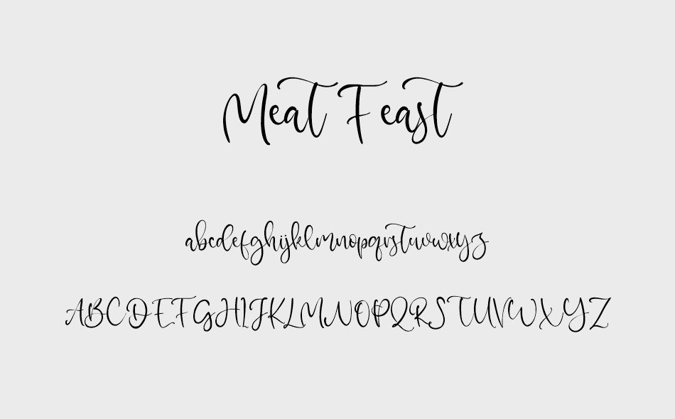 Meat Feast font