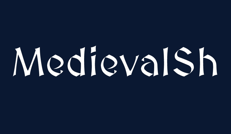 MedievalSharp font big