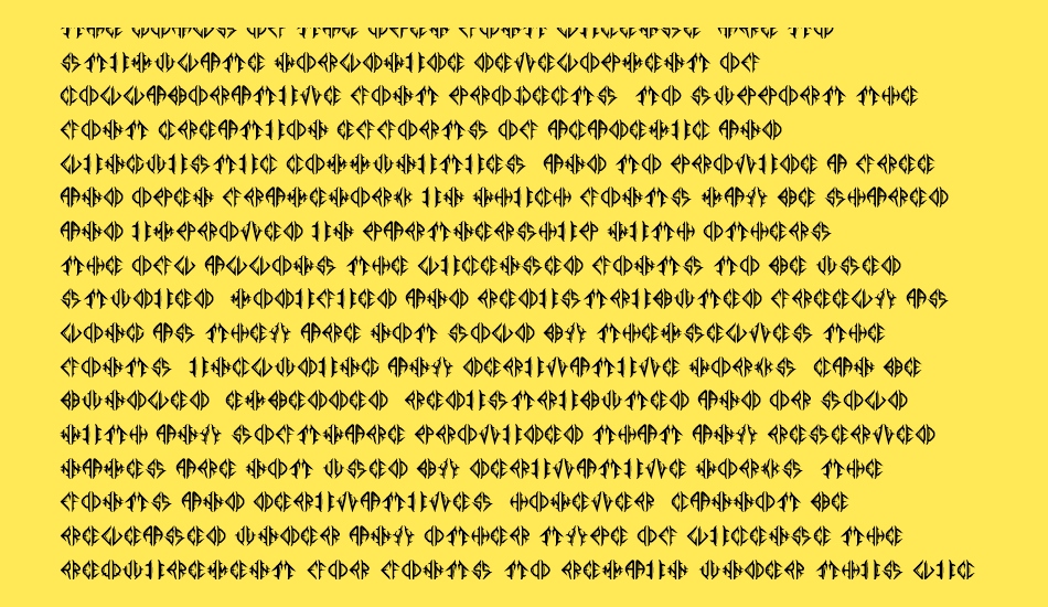 Mediogramo font 1