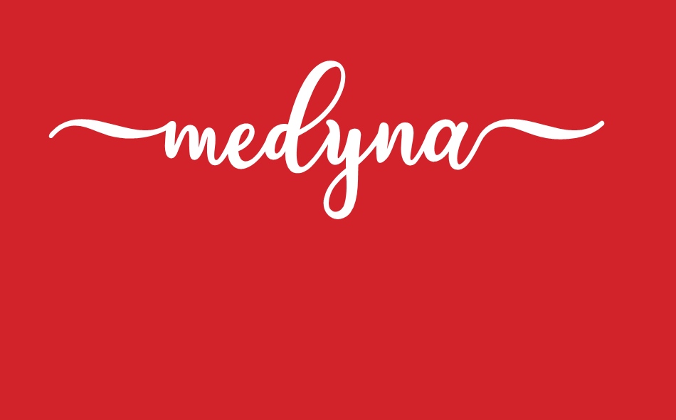 Medyna font big