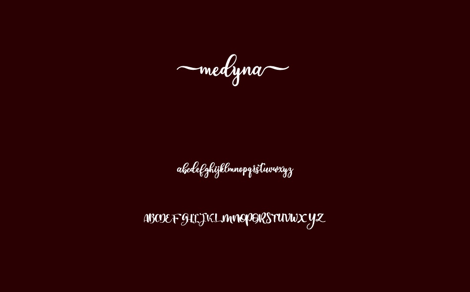 Medyna font