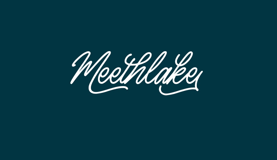 Meethlake font big