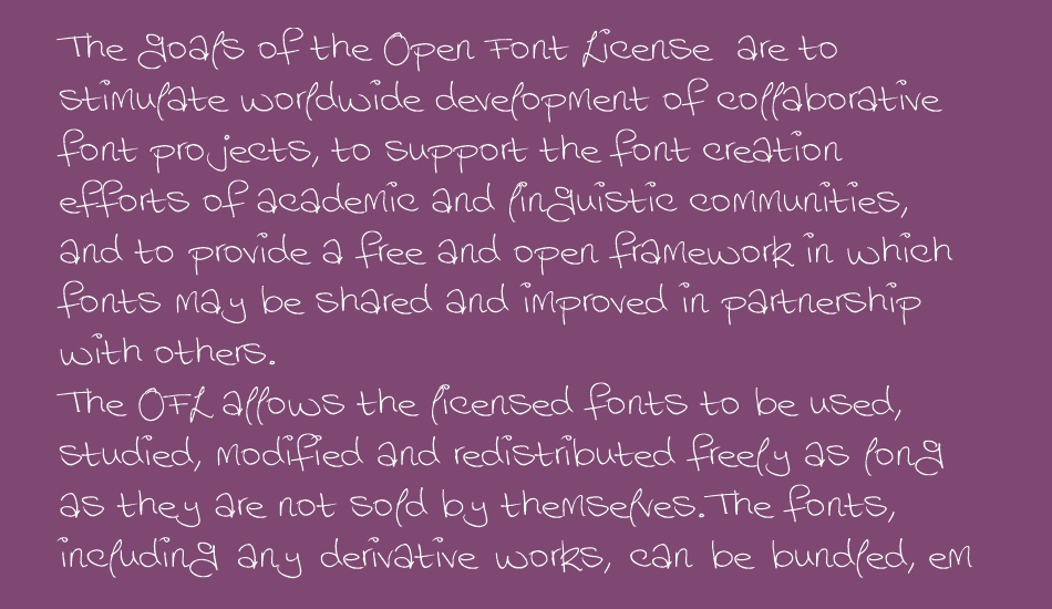 Megaink font 1