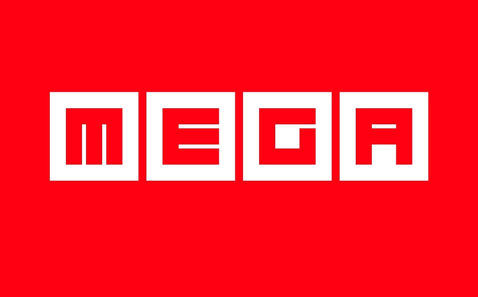 Megatech font big