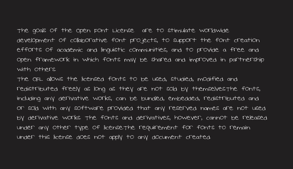 MeghansFont2 font 1