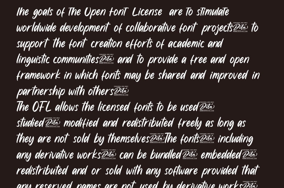 Megiday font 1
