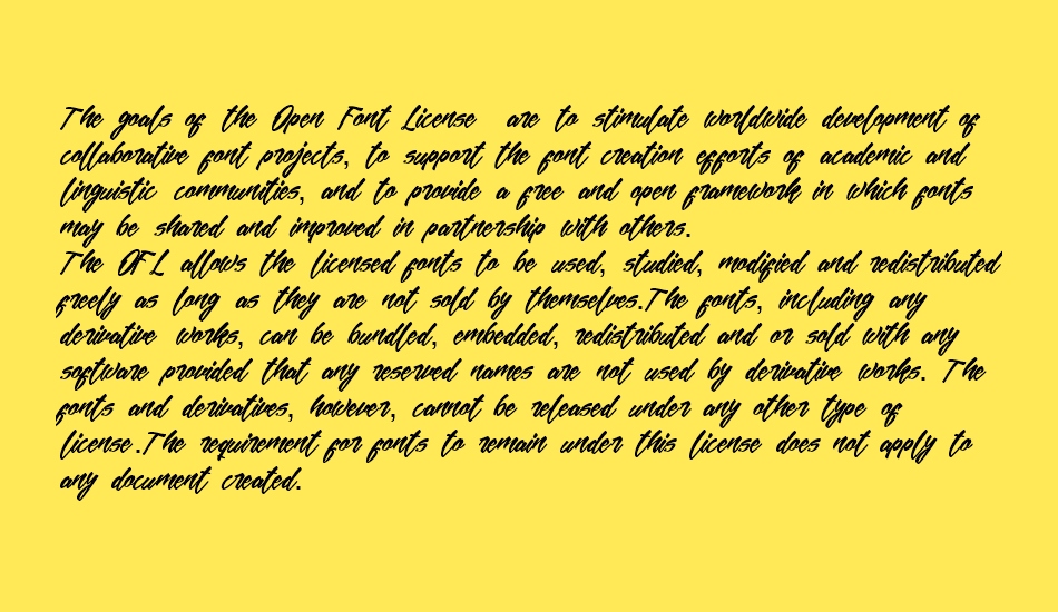 Mekar Script free font 1