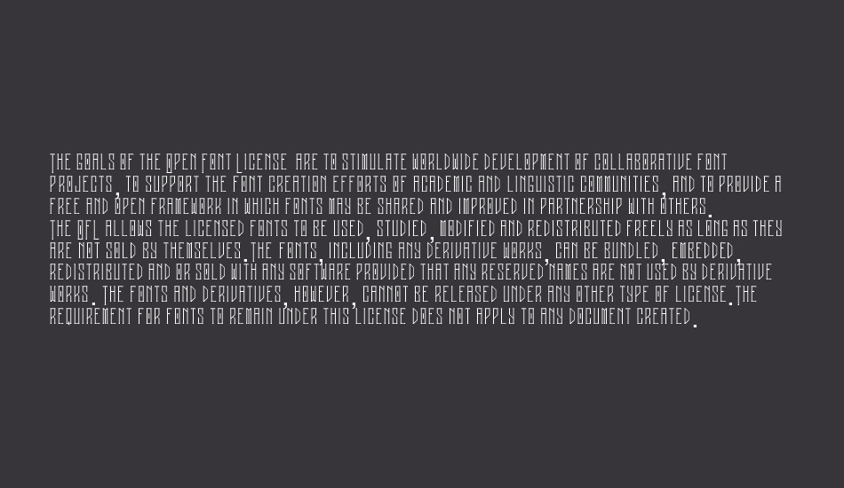 Melancholy font 1
