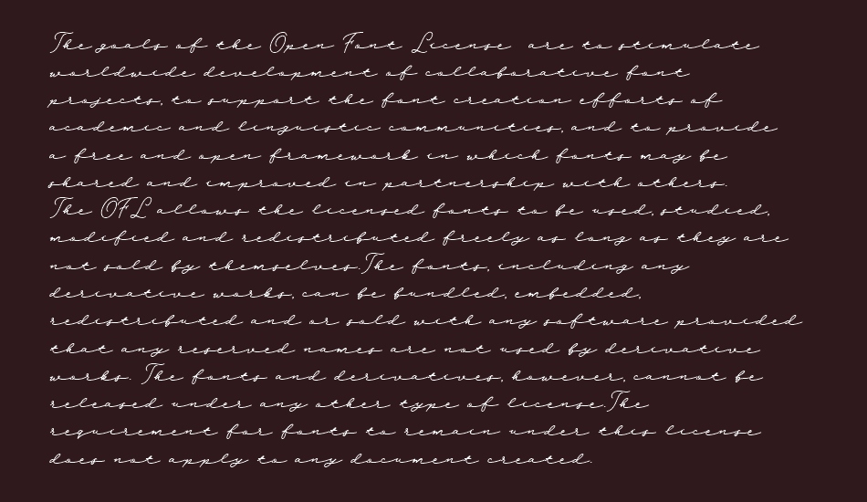 Melania Monoline DEMO font 1