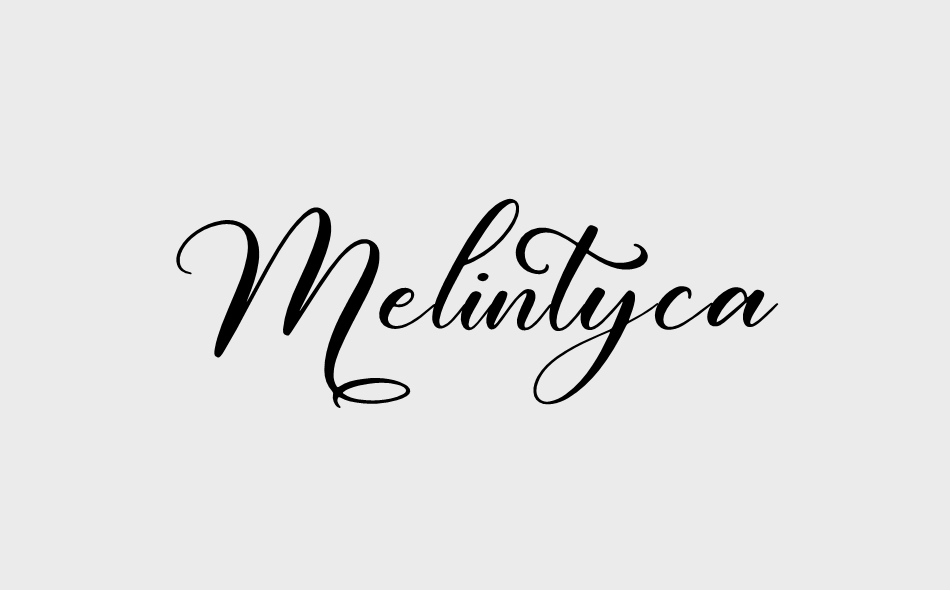 Melintyca font big