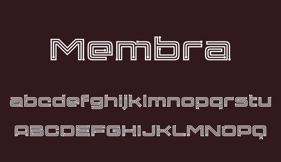 Membra font