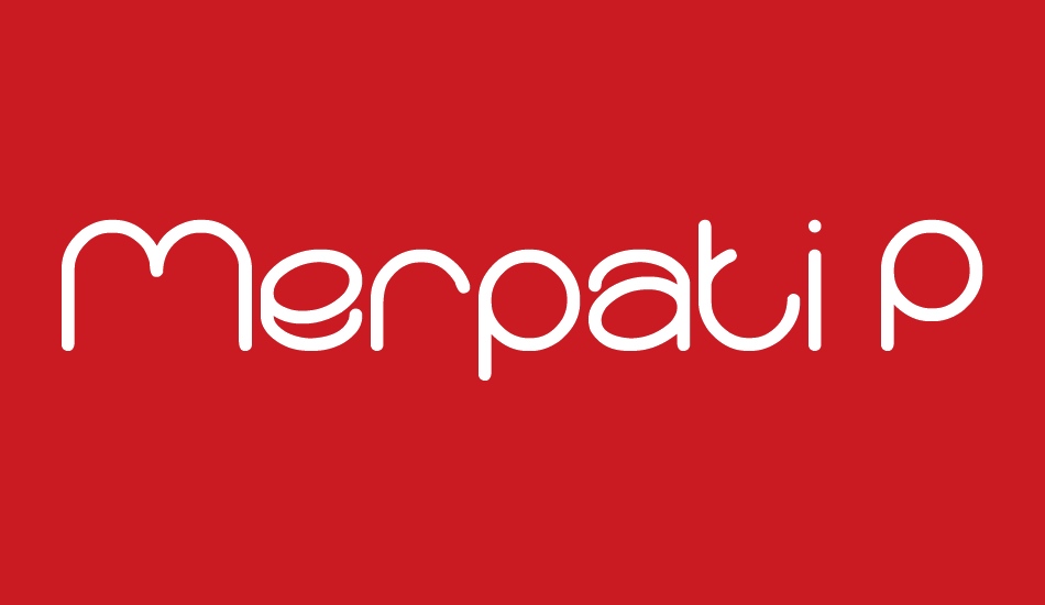 Merpati Putih font big