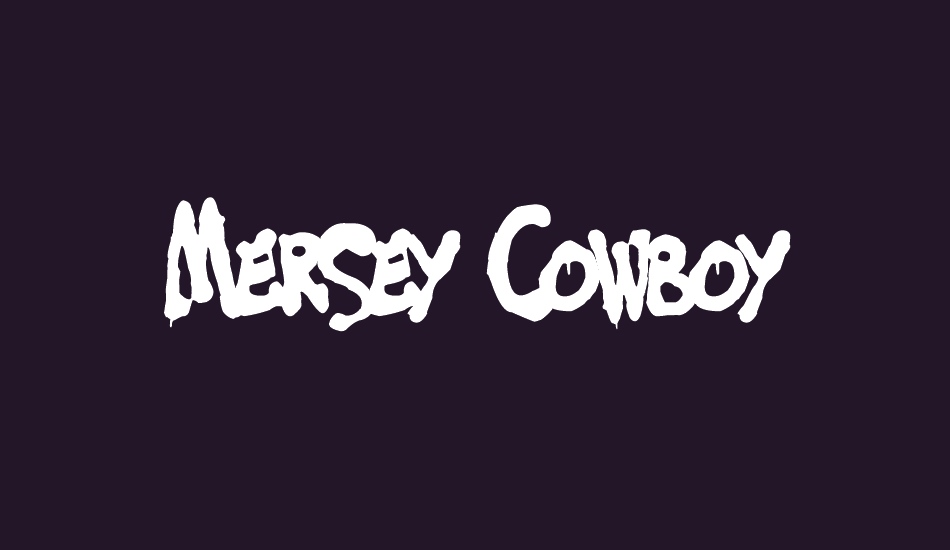 Mersey Cowboy font big