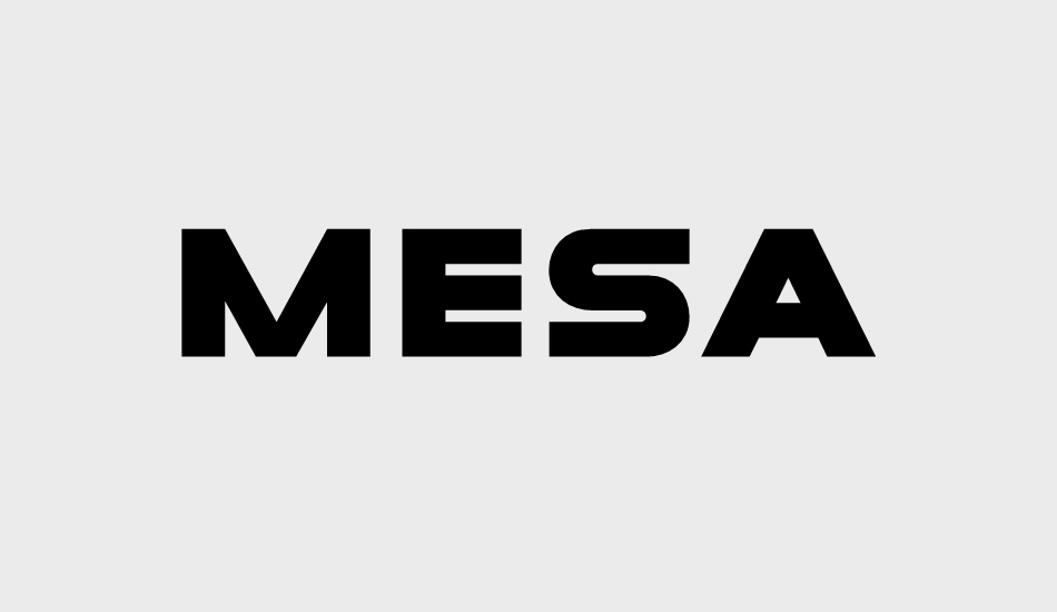 Mesa Grande font big